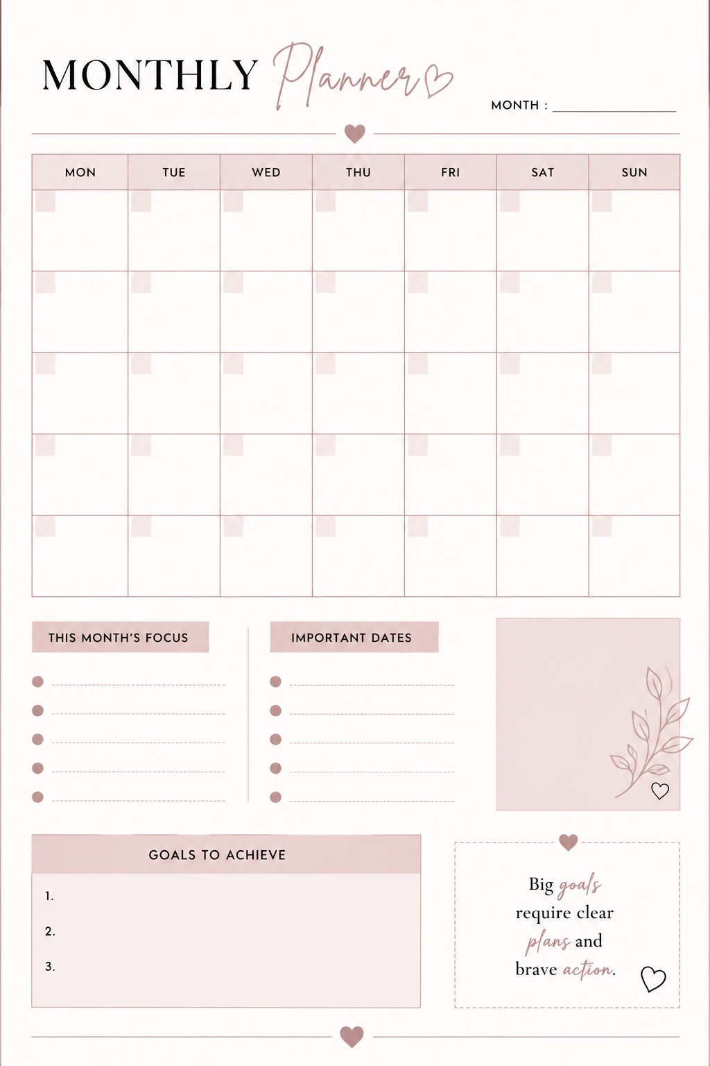 Best Digital Planner Printables For Better Organization ✨ Organize your life with Printable Planner Templates created to simplify organization, time management and personal planning. 🚀 💙 Get Instant Download Access #PrintablePlanners #ProductivityPlanner #PlannerPages #Organization #GoalPlanner