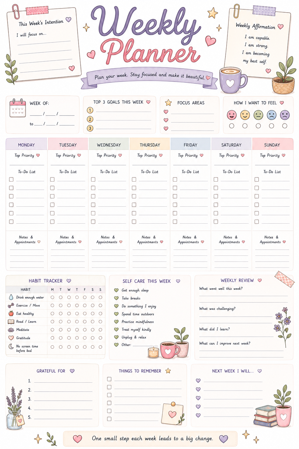 Ultimate Digital Planner Printables For Busy Professionals ✨ Discover premium Digital Planner Printables designed to help you manage tasks, appointments, goals and daily routines with ease. 🚀 📝 Start Planning Smarter Today #PrintablePlanner #InstantDownload #PlannerPages #Productivity #PlannerAddict
