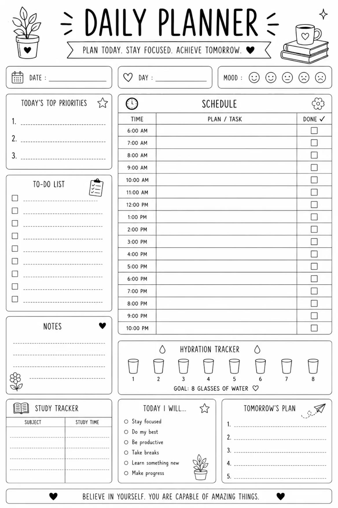 Best Printable Planner Pages For Better Organization ✨ Stay organized every day with Professional Planner Templates designed to help you manage tasks, appointments, goals and daily routines with ease. 🚀 🎯 Find Your Perfect Planner #PlannerPrintables #InstantDownload #PlannerTemplate #Productivity #GoalPlanner