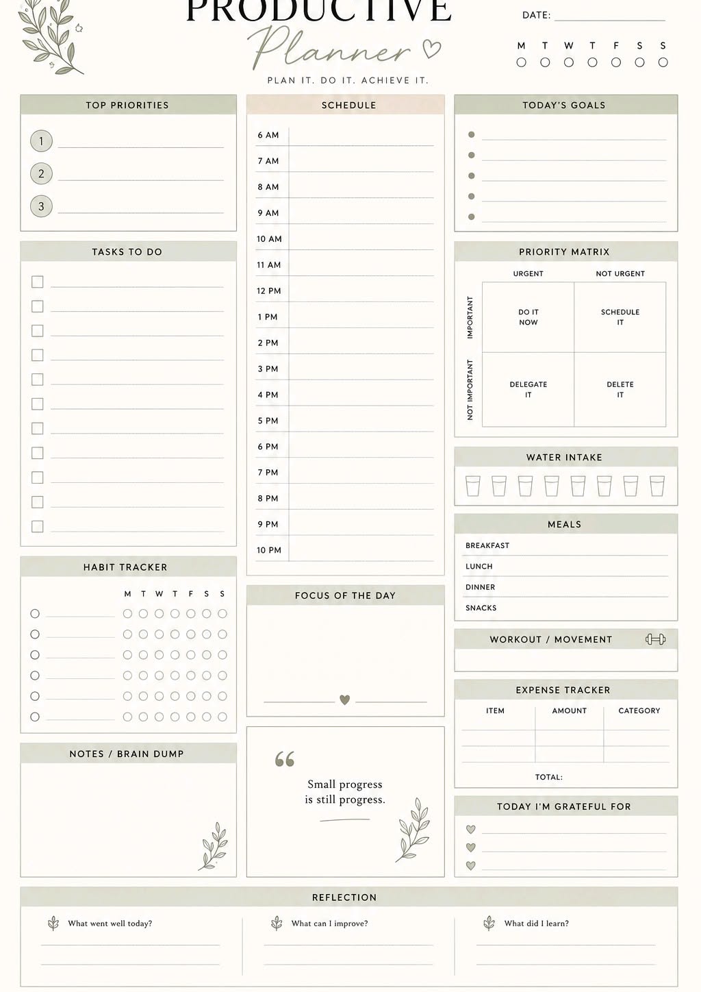 Best Printable Planner Templates For Everyday Planning ✨ Organize your life with Professional Planner Templates created to simplify organization, time management and personal planning. 🚀 📝 Start Planning Smarter Today #PrintablePlanner #ProductivityPlanner #PlannerTemplate #TimeManagement #PlannerAddict