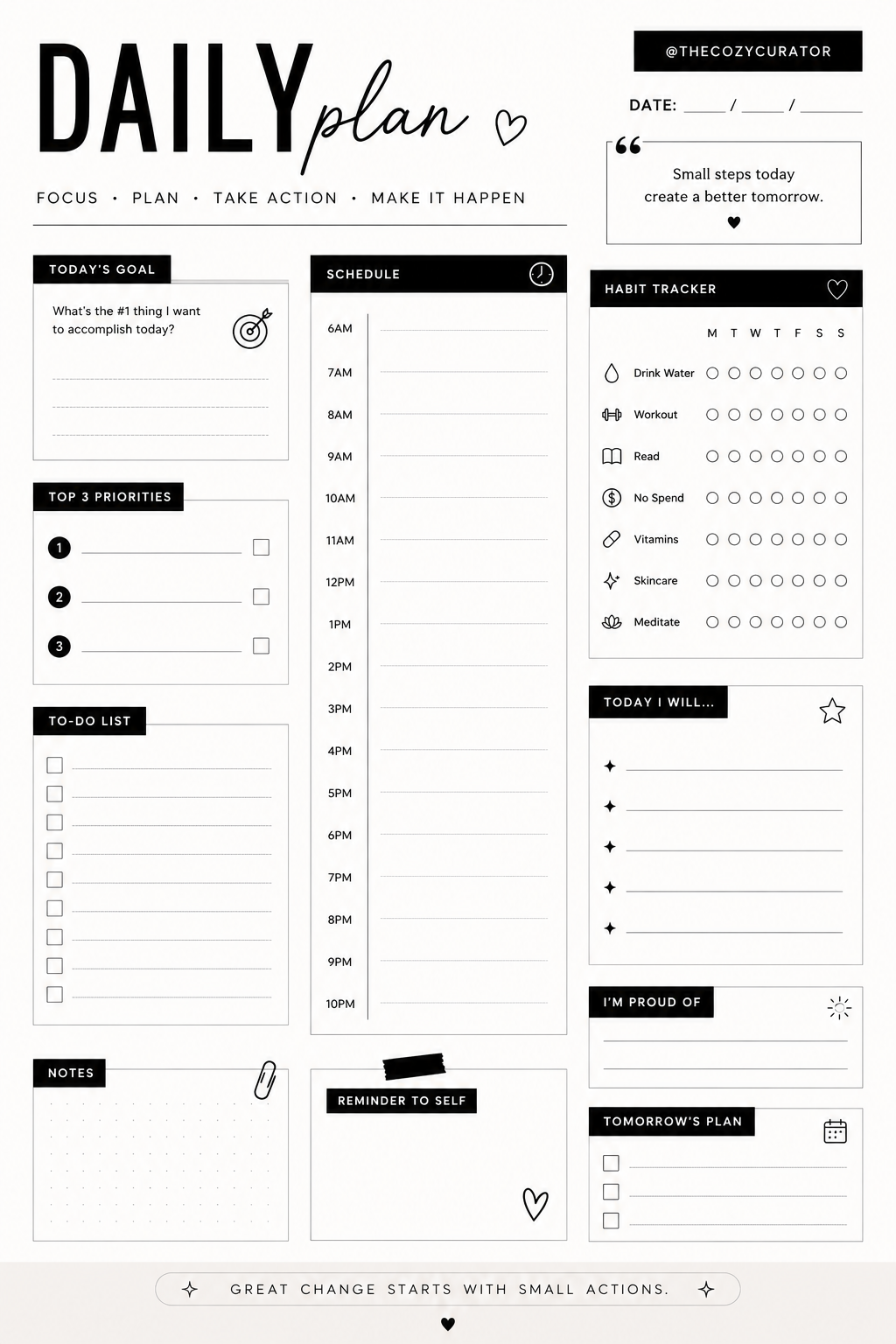 Minimalist Printable Planners For Home Organization ✨ Discover premium Digital Planner Printables perfect for students, professionals, entrepreneurs and anyone looking to improve productivity. 🚀 🎯 Find Your Perfect Planner #PrintablePlanner #ProductivityPlanner #PlanningPages #Productivity #PlanningCommunity