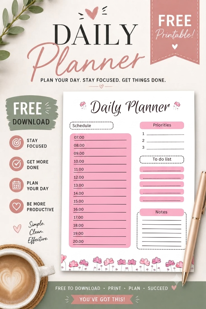 Premium Planner Printables For Productivity ✨ Plan smarter using Editable Printable Planners designed to help you manage tasks, appointments, goals and daily routines with ease. 🚀 🔥 Explore Best Selling Planner Printables #PlannerPrintables #InstantDownload #PlanningPages #TimeManagement #GoalPlanner