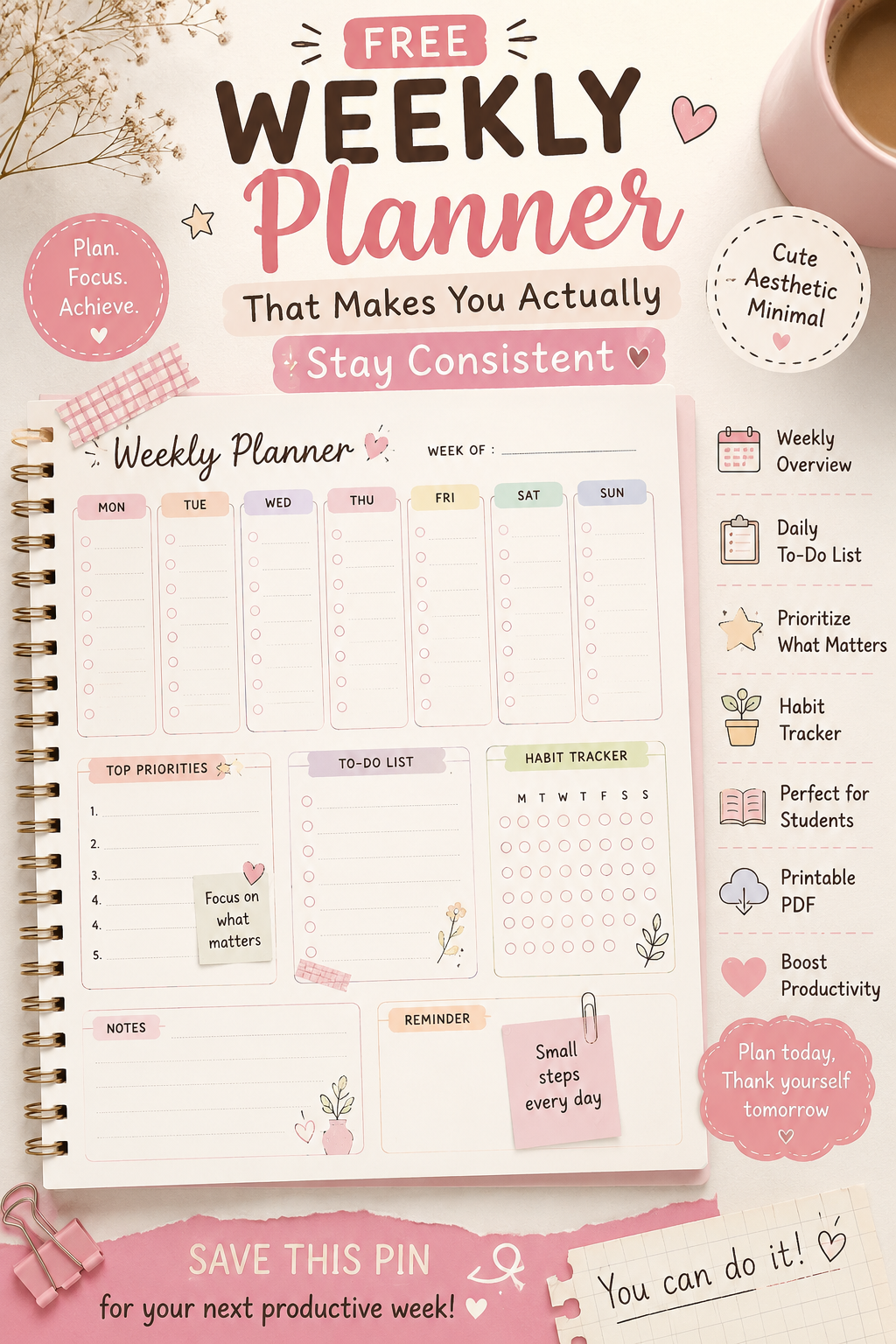 Modern Printable Planners For Better Organization ✨ Boost your productivity using Professional Planner Templates ideal for everyday planning with printable PDF templates ready to download instantly. 🚀 📥 Download Your Favorite Planner Today #PrintablePlanners #DigitalDownload #PlanningPages #Organization #GoalPlanner